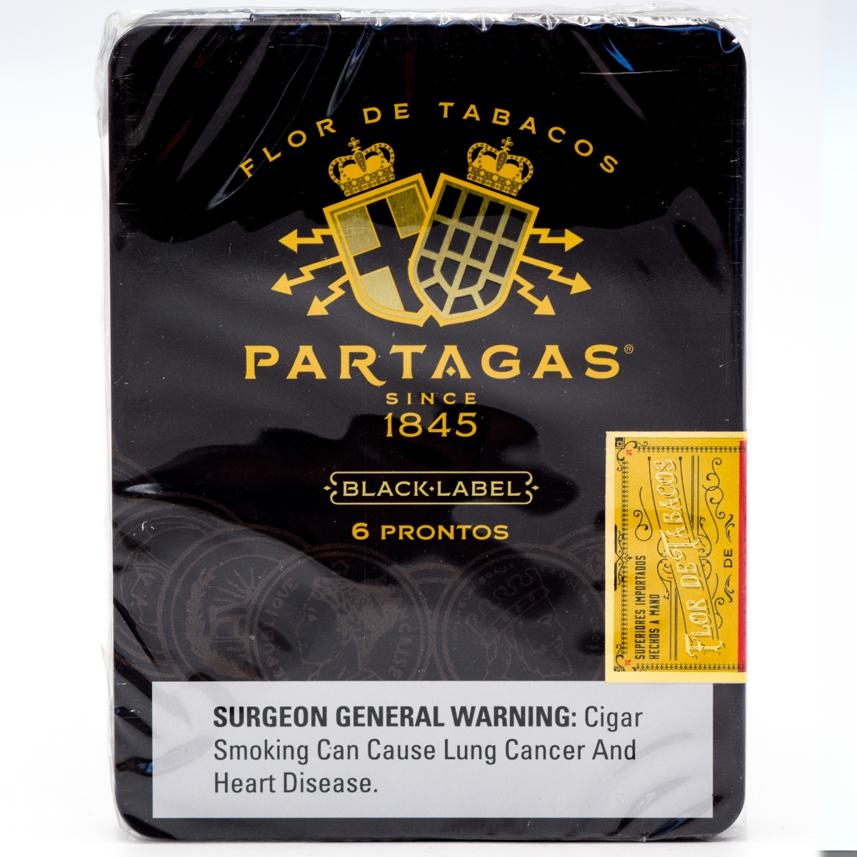 PARTAGAS BLACK PRONTOS $25.24